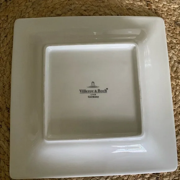 Bundle of 3 Villeroy & Boch salad plates in 3 different designs